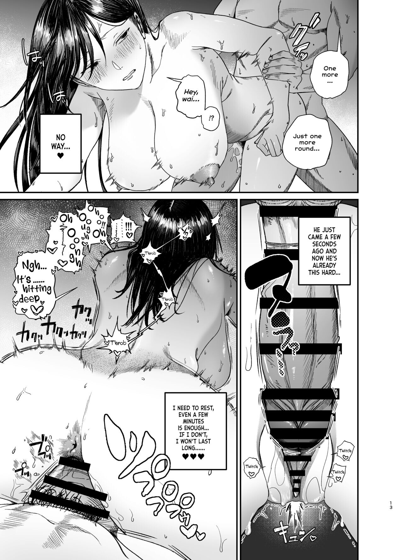 Hentai Manga Comic-The result of an encounter between a younger brother who wants to masturbate with his older sister and an older sister who wants to masturbate-Read-12